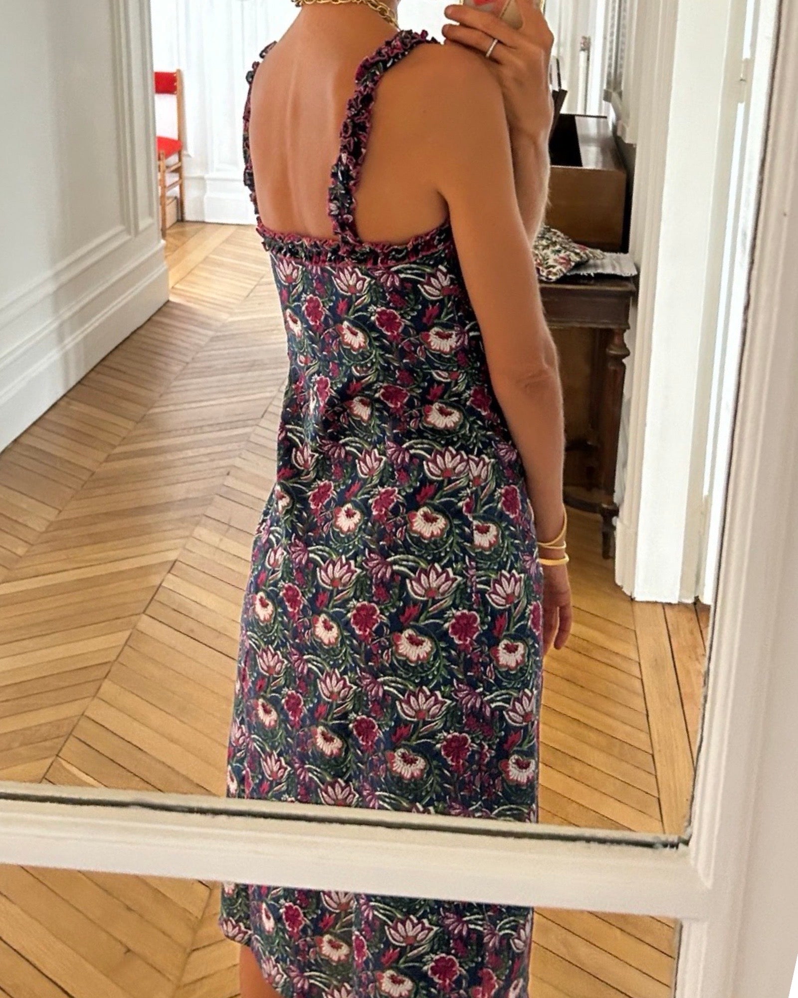 La robe froufrous