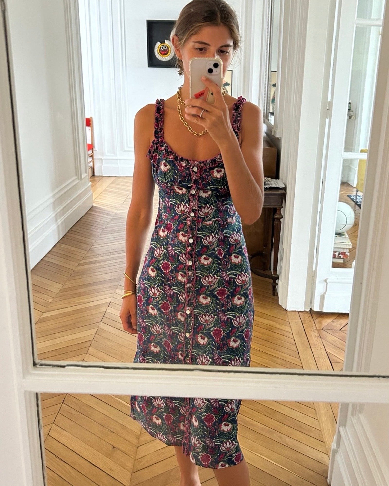 La robe froufrous