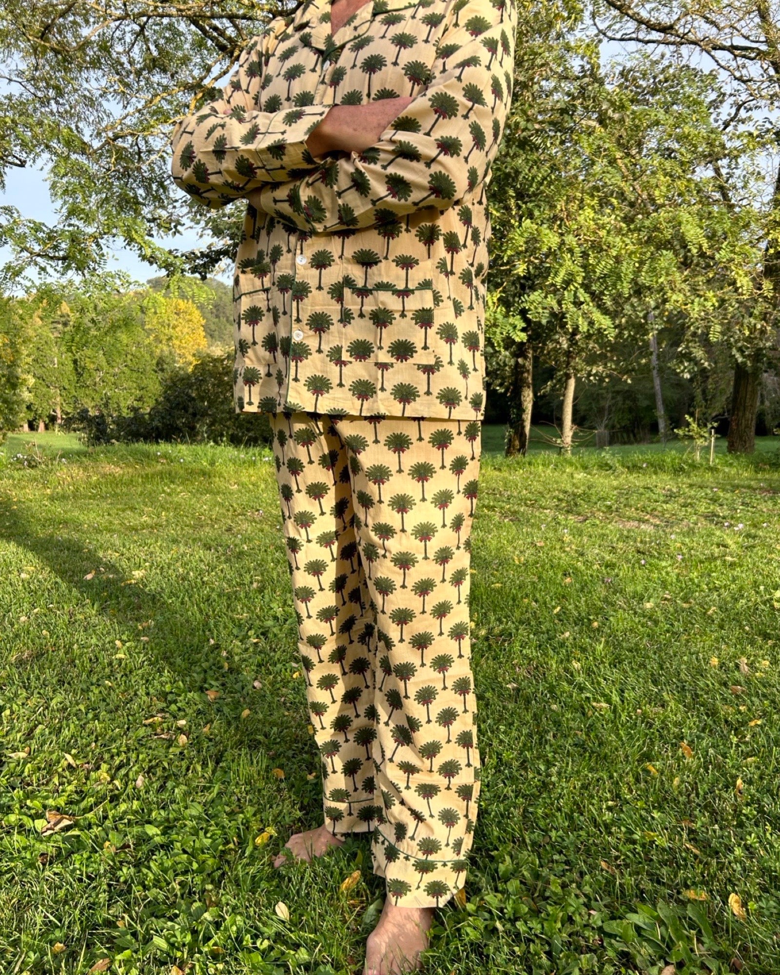 Pyjama Homme Palmier