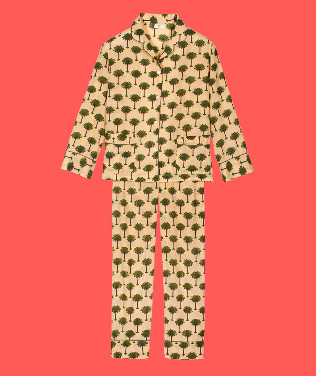 Pyjama Femme Palmier