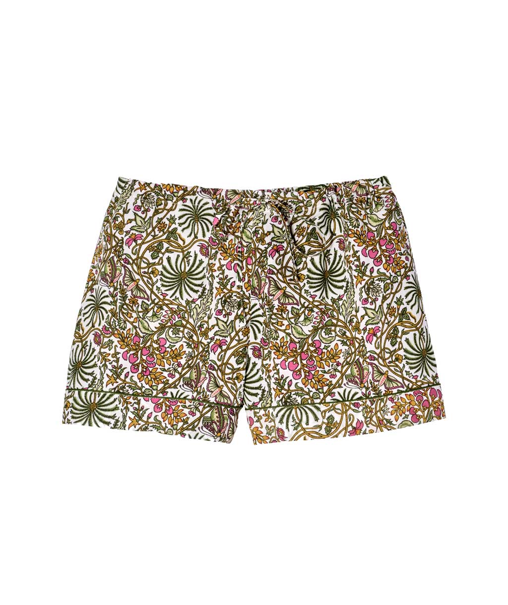 Short discount tropical femme